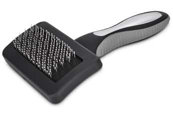 Well & Good Cat Cushion Slicker Brush, 7-in, Black