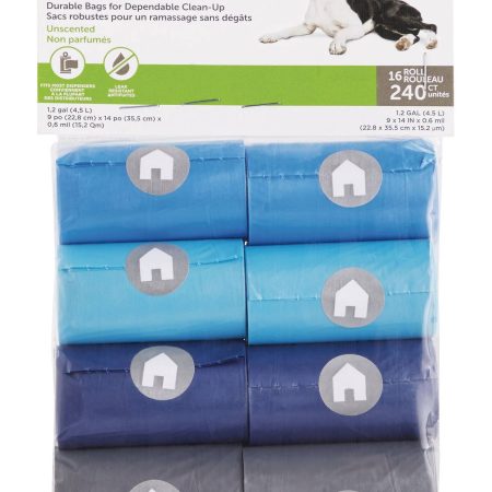 So Phresh Dog Waste Bags, Blue, 240-pk