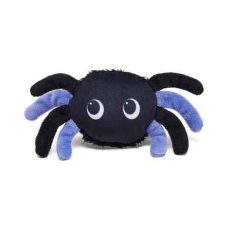 Petco Halloween Pumpkin Spider Plush Dog Toy, 2-pk