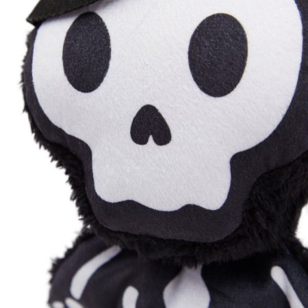 Petco Halloween Skeleton Flattie Plush Dog Toy, 12-in