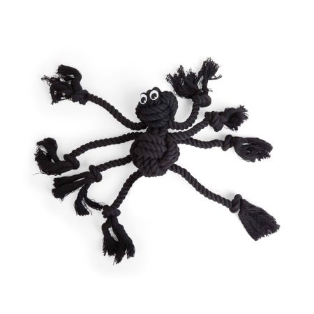 Petco Halloween Spider Rope Dog Toy, 14-in