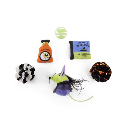 Petco Halloween Witches Multipack Cat Toy, 6-pk