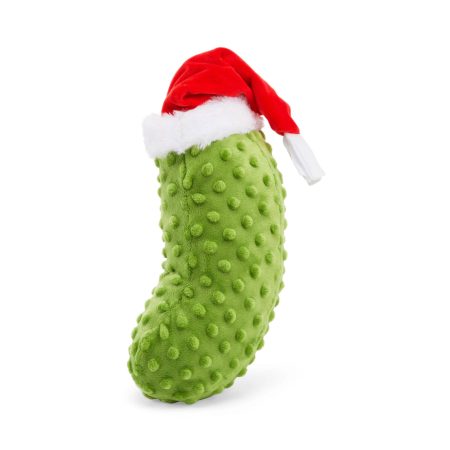 Merry Makings at Petco Pickle Squeaky Dog Toy, Assorted Styles, 12-in