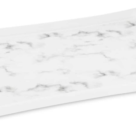 Petco Marble-Print Silicone Placemat, Medium