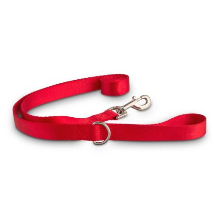 Petco Red Nylon Dog Leash, 6-ft