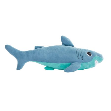 Petco Shark or Gator Soft Plush Squeaky Dog Toy, Assorted Colours, 18-in