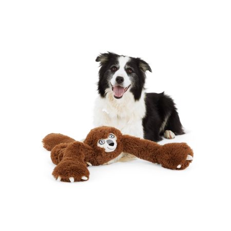 Petco Squeak Plush Super Sloth Long Limbs, Assorted Colours Dog Toy