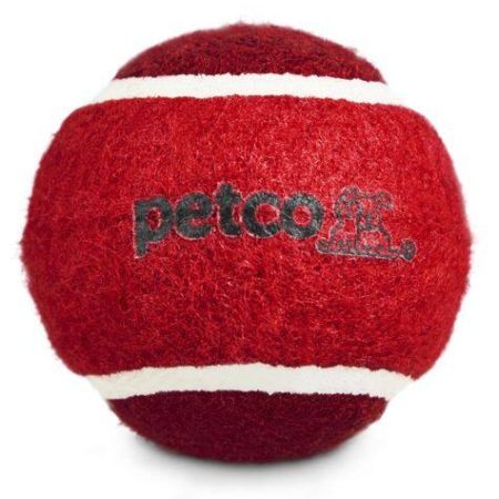 Petco Tennis Ball Dog Toy, 2-in, Assorted Colours