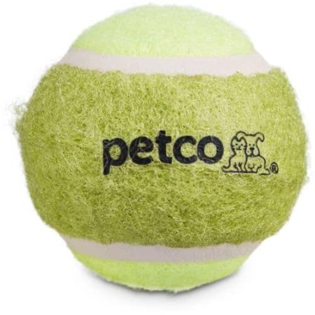 Petco Tennis Ball Dog Toy, 2-in, Assorted Colours