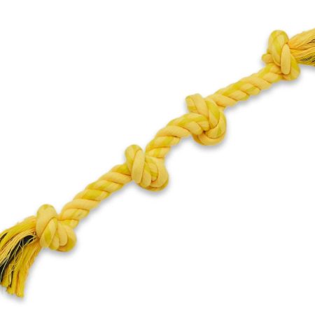 Petco Yellow Rope Dog Toy, Small