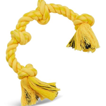 Petco Yellow Rope Dog Toy, Small