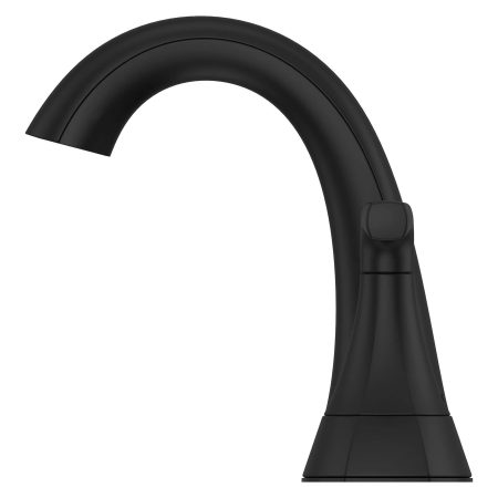 Pfister Rancho Double Handle 4-in Centerset Bathroom Sink Faucet Push & Seal™ Drain, WaterSense® Certified, Matte Black