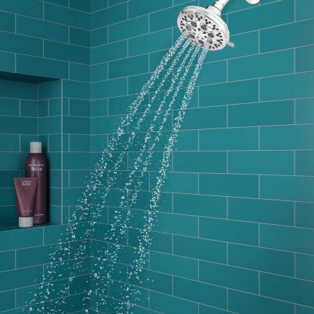 Pfister Restore 3-Setting Fixed Spray Shower Head, Chrome