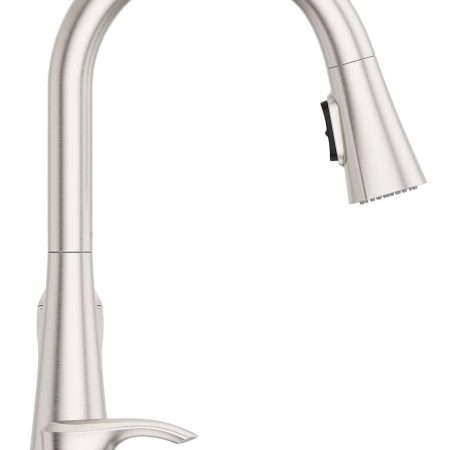 Pfister Seahaven Single Lever Kitchen Faucet with Pfast Connect™, High Arc, Stainless Steel