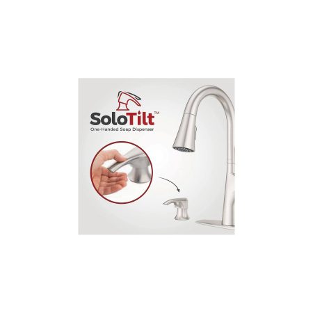 Pfister Seahaven Single Lever Kitchen Faucet with Pfast Connect™, High Arc, Stainless Steel