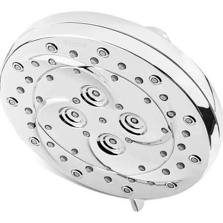 Pfister Thermoforce 6-Setting Fixed Wall Mount Spray Shower Head, WaterSense® Certified, Chrome