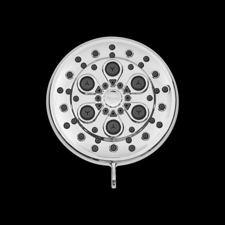 Pfister Vie 5-Setting HydroDrench™ Fixed Spray Shower Head, Chrome