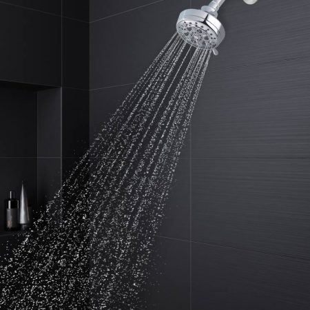 Pfister Vie 5-Setting HydroDrench™ Fixed Spray Shower Head, Chrome