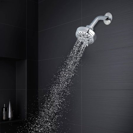 Pfister Vie 5-Setting HydroDrench™ Fixed Spray Shower Head, Chrome