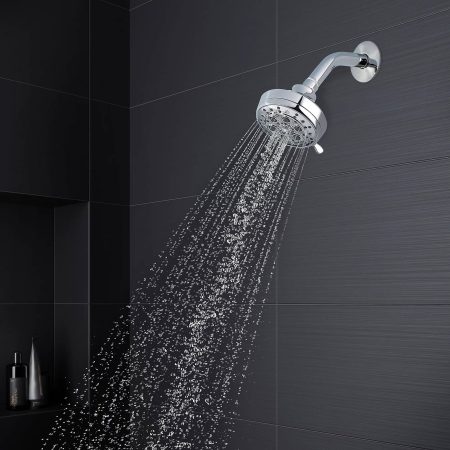 Pfister Vie 5-Setting HydroDrench™ Fixed Spray Shower Head, Chrome