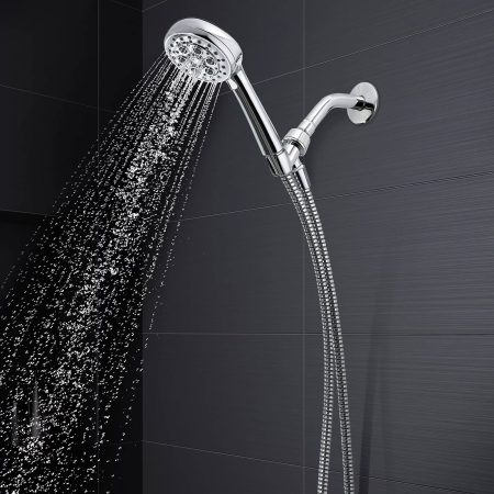 Pfister Vie 5-Setting HydroDrench™ Massage Spray Handheld Shower Head, Chrome