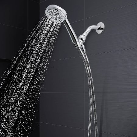 Pfister Vie 5-Setting HydroDrench™ Massage Spray Handheld Shower Head, Chrome