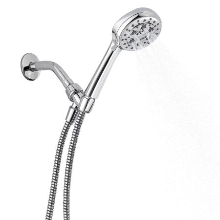 Pfister Vie 5-Setting HydroDrench™ Massage Spray Handheld Shower Head, Chrome