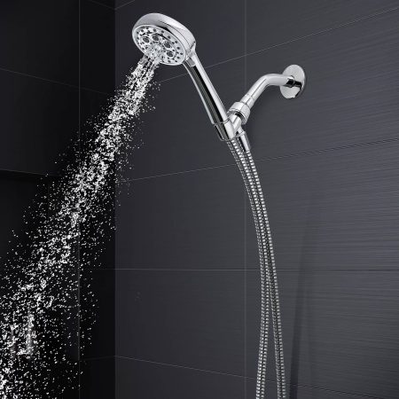 Pfister Vie 5-Setting HydroDrench™ Massage Spray Handheld Shower Head, Chrome