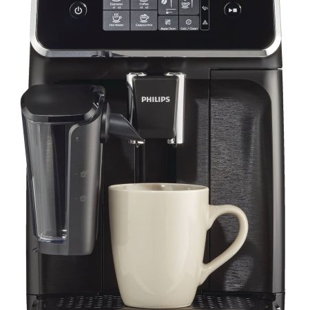 Philips 2200 Series Fully Automatic Espresso & Cappuccino Maker w/ Milk Frother, Black