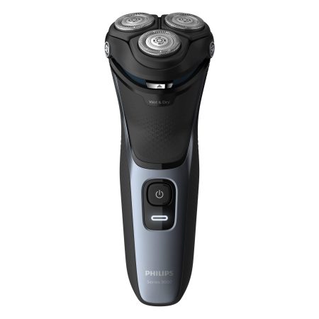 Philips Series 3000: S3133/51 Wet & Dry Electric Razor/Rotary Shaver with Pop-Up Trimmer