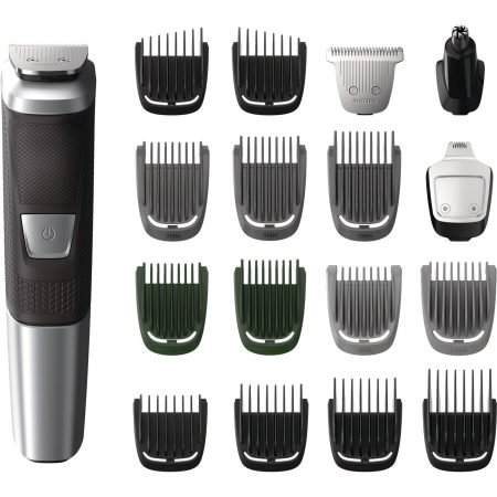 Philips Multigroom Series 5000 All-In-One Rechargeable Cordless Hair Trimmer, 19-pc