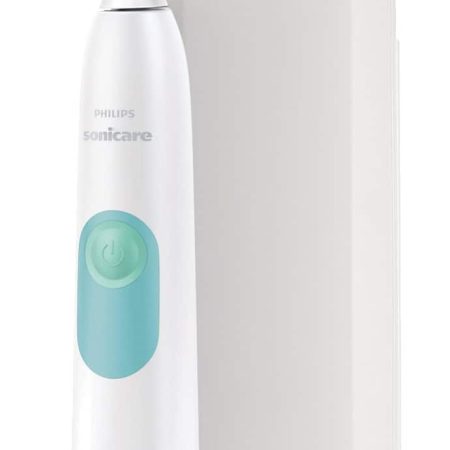 Philips Sonicare Essential Clean Rechargeable Electric Toothbrush with Travel Case, White