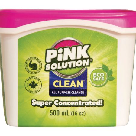 Pink Solution Clean All-Purpose Concentrated Cleaner, Unscented, 500-g