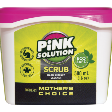 Pink Solution SCRUB Non-Toxic Hard Surface Cleaner, 500-g