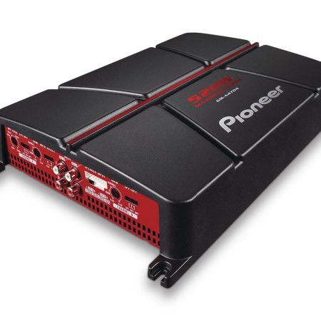 Pioneer GMA4704 Car Audio 600W Amplifier Bridgeable, Black/Red