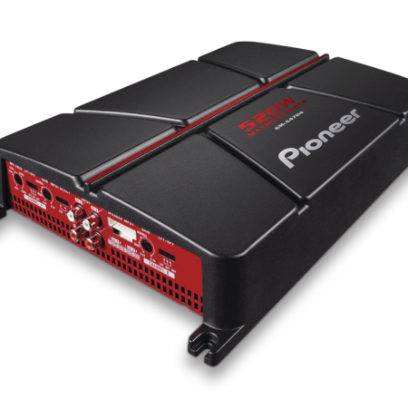 Pioneer GMA4704 Car Audio 600W Amplifier Bridgeable, Black/Red