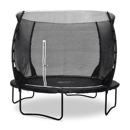 Plum® Magnitude Springsafe® Outdoor Trampoline with Sun Shade, Safety Enclosure and Cover, 10-ft, Ages 6+