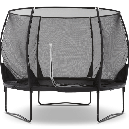 Plum® Magnitude Springsafe® Outdoor Trampoline with Sun Shade, Safety Enclosure and Cover, 10-ft, Ages 6+