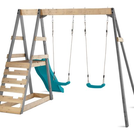 Plum® Tamarin Outdoor Climbing Frame & Swing Set, Kids' Play Centre