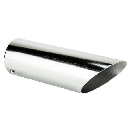 Stallion Chrome Slant Exhaust Tip, 9-in