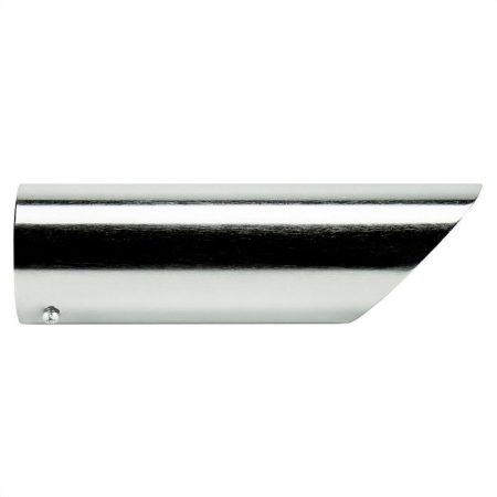 Stallion Chrome Slant Exhaust Tip, 9-in