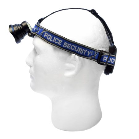 Police Security 400 Lumens Breakout Headlight/Headlamp with 4 Light Modes, Batteries Included