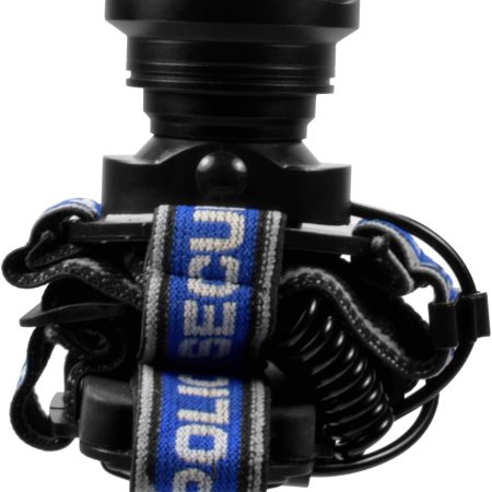 Police Security 400 Lumens Breakout Headlight/Headlamp with 4 Light Modes, Batteries Included