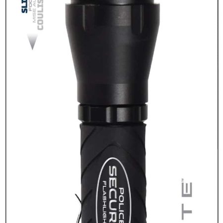 Police Security Elite 900 Lumens Durable 3C Zephyr Handheld Flashlight, Batteries Included, Black