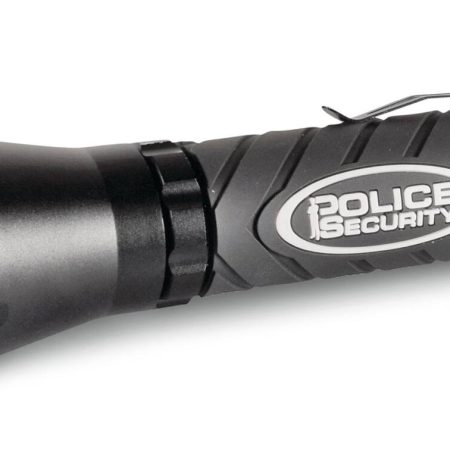 Police Security Elite 900 Lumens Durable 3C Zephyr Handheld Flashlight, Batteries Included, Black