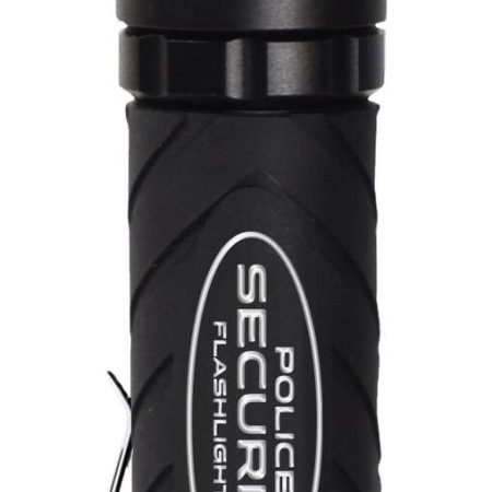 Police Security Elite 900 Lumens Durable 3C Zephyr Handheld Flashlight, Batteries Included, Black