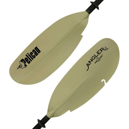 Pelican Poseidon Angler Fishing Kayak Paddle, Lightweight, Beige, 99-in