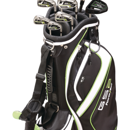 PowerBilt GS2 Men's Golf Club Set, Left-Hand, Black/Green