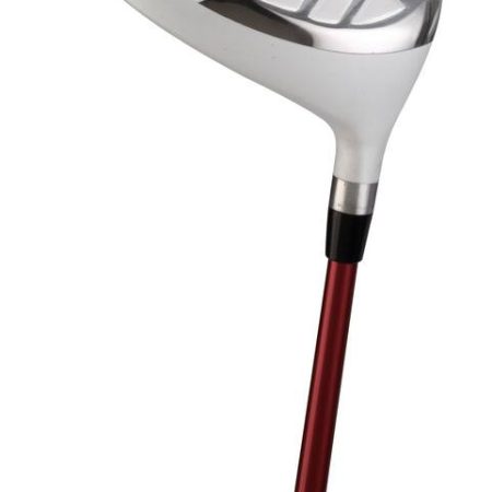 PowerBilt Junior Tour Golf Club Set, Lightweight, For Ages 9-12, Left-Hand, Red