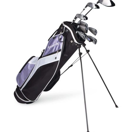 PowerBilt TourBilt Women's Golf Club Set, Lightweight, Right-Hand, Black/Purple